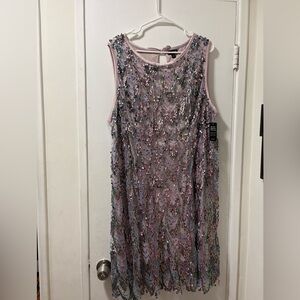 Torrid Pink Sequin Dress